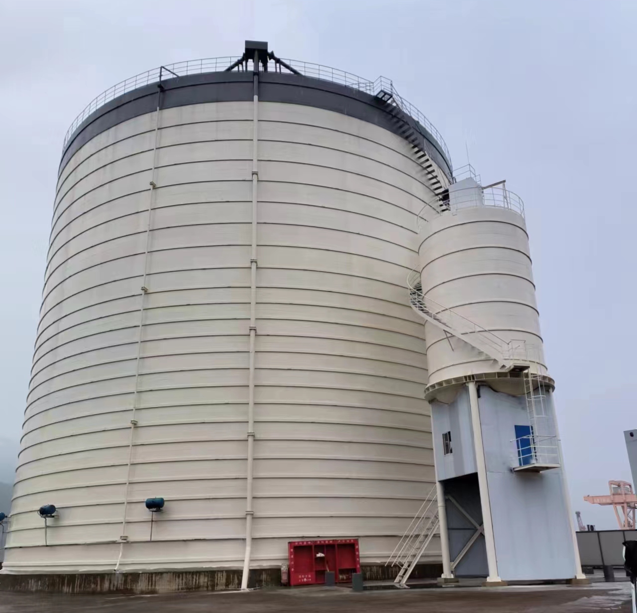 明溪10万吨水泥钢板库