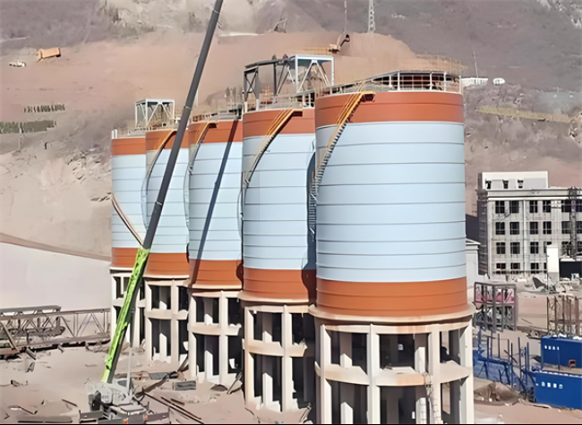 明溪高架钢板仓